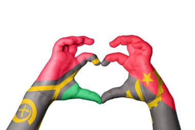 Vanuatu Angola Kalbi, El hareketi kalp yapmak, Kırpma Yolu