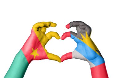 Kamerun Antigua ve Barbuda Heart, El hareketi kalp yapma, Kırpma Yolu