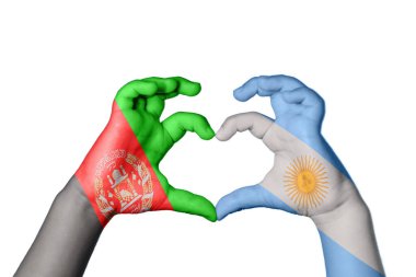 Afganistan Arjantin Kalbi, El hareketi kalp yapma, Kırpma Yolu