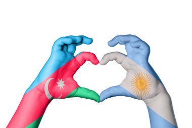 Azerbaycan Arjantin Kalbi, El hareketi kalp yapma, Kırpma Yolu