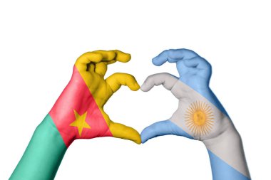 Kamerun Arjantin Kalbi, El hareketi kalp yapma, Kırpma Yolu