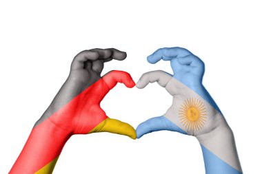 Almanya Arjantin Kalbi, El hareketi kalp yapma, Kırpma Yolu