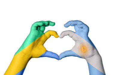 Gabon Arjantin Kalbi, El hareketi kalp yapma, Kırpma Yolu