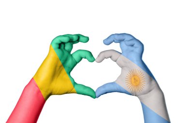 Gine Arjantin Kalbi, El hareketi kalp yapma, Kırpma Yolu