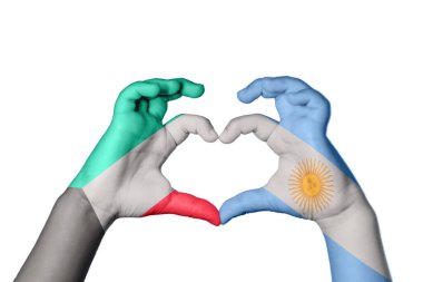 Kuveyt Arjantin Kalbi, El hareketi kalp yapma, Kırpma Yolu