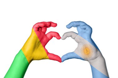 Mali Arjantin Kalbi, El hareketi kalp yapma, Kırpma Yolu