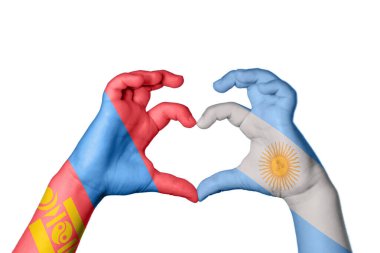 Moğolistan Arjantin Kalbi, El hareketi kalp yapma, Kırpma Yolu