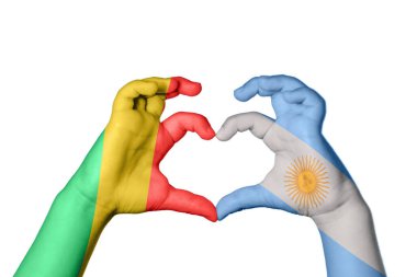 Kongo Cumhuriyeti Arjantin Kalbi, El hareketi kalp yapmak, Kırpma Yolu