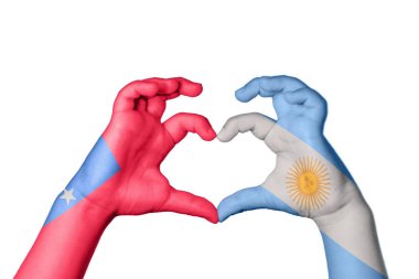 Samoa Arjantin Kalbi, El hareketi kalp yapma, Kırpma Yolu