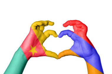 Kamerun Ermenistan Kalbi, El hareketi kalp yapma, Kırpma Yolu