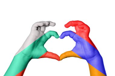 Bulgaristan Ermeni Kalbi ve El hareketi kalp yaptı, Kırpma Yolu