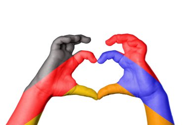 Almanya Ermenistan Kalbi, El hareketi, kalp yapma, Kırpma Yolu