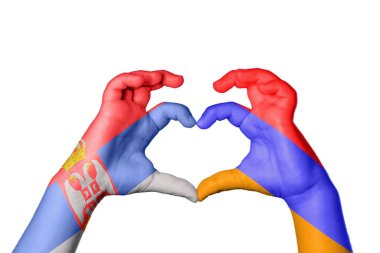 Sırbistan Ermeni Kalbi ve El hareketi kalp yaptı, Yol Kesme