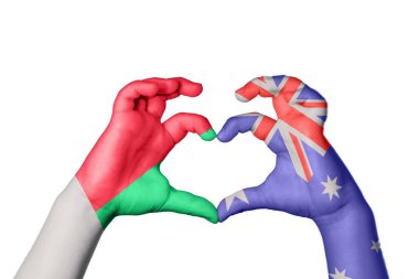 Madagaskar Avustralya Kalbi, El hareketi kalp yapma, Kırpma Yolu