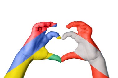 Mauritius Avusturya Kalbi, El hareketi kalp yapma, Kırpma Yolu