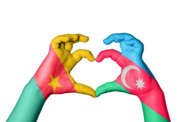 Kamerun Azerbaycan Kalbi, El hareketi kalp yapma, Kırpma Yolu