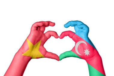 Vietnam Azerbaycan Kalbi, El hareketi kalp yapma, Kırpma Yolu