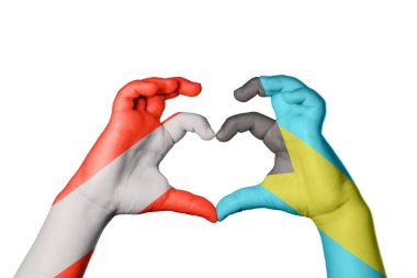 Avusturya Bahamalar Kalbi, El hareketi kalp yapma, Kırpma Yolu