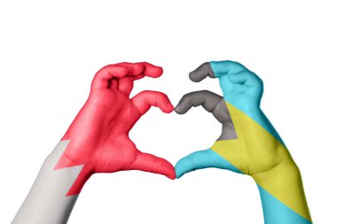 Bahreyn Bahama Kalbi, El hareketi kalp yapma, Kırpma Yolu