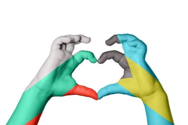 Bulgaristan Bahamalar 'ın Kalbi, El hareketi, kalp yapma, Kırpma Yolu