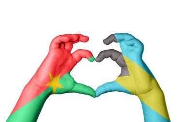 Burkina Faso Bahama Kalbi, El hareketi kalp yapma, Kırpma Yolu