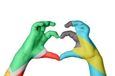 Çeçenistan Bahama Kalbi, El hareketi kalp yapmak, Kırpma Yolu