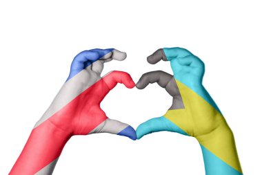 Kosta Rika Bahamalar Kalbi, El hareketi kalp yapma, Kırpma Yolu