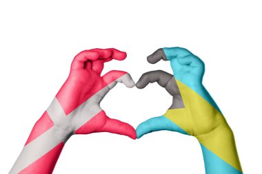 Danimarka Bahamalar Kalbi, El hareketi kalp yapma, Kırpma Yolu