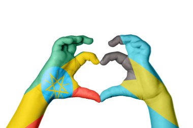 Etiyopya Bahama Kalbi, El hareketi kalp yapma, Kırpma Yolu