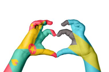 Grenada Bahama Kalbi, El hareketi kalp yapma, Kırpma Yolu