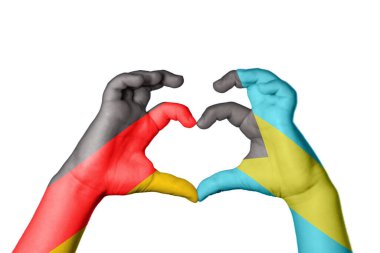 Almanya Bahamalar Kalbi, El hareketi, kalp yapma, Kırpma Yolu