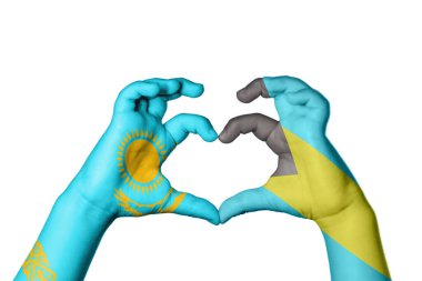 Kazakistan Bahama Kalbi, El hareketi kalp yapma, Kırpma Yolu