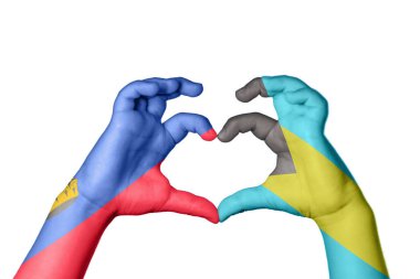 Lihtenştayn Bahamalar Kalbi, El hareketi kalp yapma, Kırpma Yolu