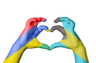 Mauritius Bahamas Kalbi, El hareketi kalp yapma, Kırpma Yolu