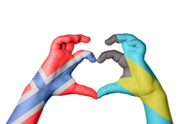 Norveç Bahamalar Kalbi, El hareketi kalp yapma, Kırpma Yolu