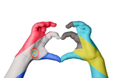 Paraguay Bahamalar Kalbi, El hareketi kalp yapmak, Kırpma Yolu