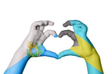 San Marino Bahamalar Kalbi, El hareketi kalp yapma, Kırpma Yolu