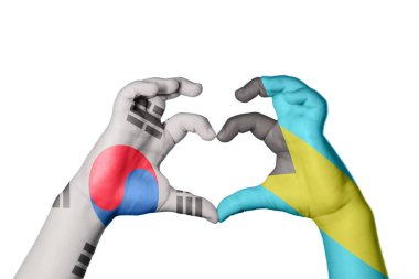 Güney Kore Bahamalar Kalbi, El hareketi kalp yapma, Kırpma Yolu