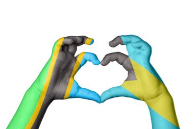 Tanzanya Bahama Kalbi, El hareketi kalp yapma, Kırpma Yolu