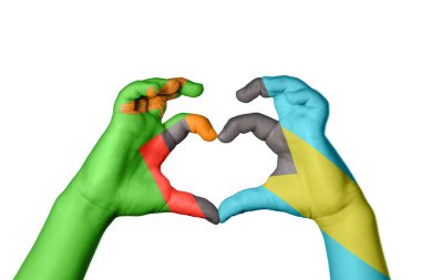 Zambiya Bahamalar Kalbi, El hareketi kalp yapma, Kırpma Yolu