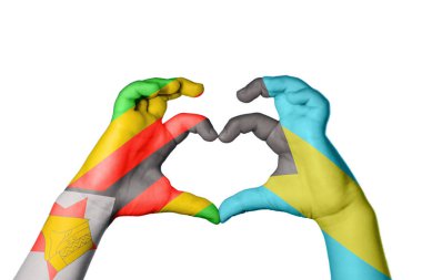 Zimbabwe Bahamalar Kalbi, El hareketi kalp yapma, Kırpma Yolu