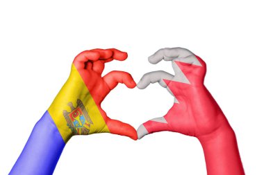 Moldova Bahreyn Kalbi, El hareketi kalp yapma, Kırpma Yolu