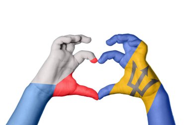 Çek Cumhuriyeti Barbados Kalbi, El hareketi kalp yapma, Kırpma Yolu