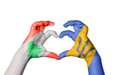 Lübnan Barbados Kalbi, El hareketi kalp yapma, Kırpma Yolu