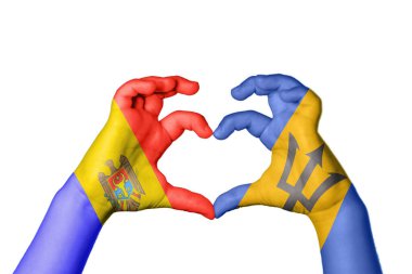 Moldova Barbados Kalbi, El hareketi kalp yapma, Kırpma Yolu