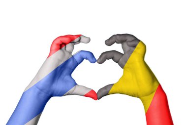 Tayland Belçika Kalbi, El hareketi kalp yapma, Kırpma Yolu