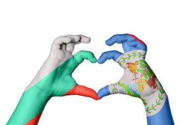 Bulgaristan Kalp ve El hareketlerini Yürek ve Kırpma Yolu 'nu Belize Etti