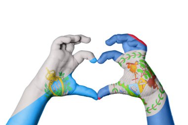 San Marino Belize Kalbi, El hareketi kalp yapma, Kırpma Yolu