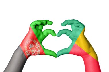 Afganistan Benin Kalbi, El hareketi kalp yapma, Kırpma Yolu