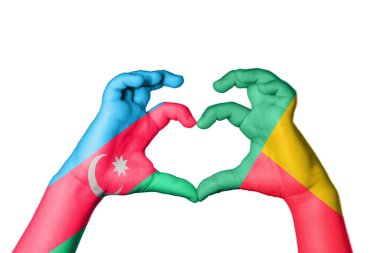 Azerbaycan Benin Kalbi, El hareketi kalp yapma, Kırpma Yolu